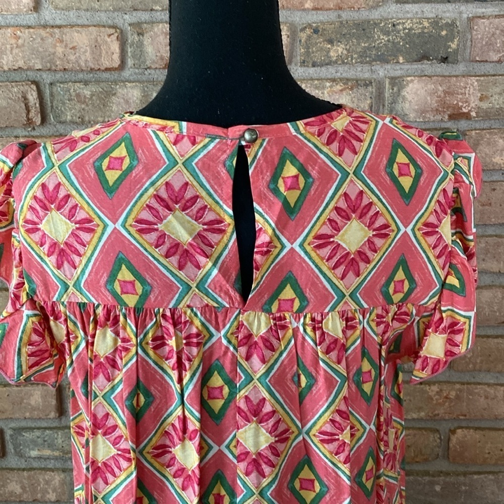 Colorful Geometric Dress - Picture 5 of 9